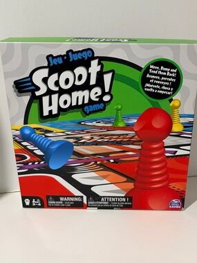 BNIB Scoot Home! Family Board Game - gift for kids 5+ 2-4 players✨